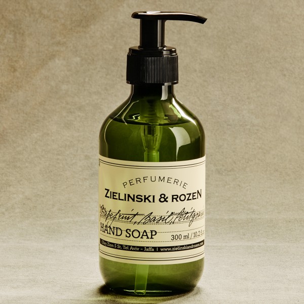 Liquid Soap Grapefruit, Basil, Petitgrain 300ml – Zielinski & Rozen