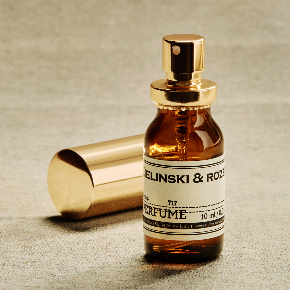 Zielinski & Rozen Cedarwood Patchouli Jasmine Eau de Parfum 10ml - Woody Amber Niche Άρωμα με Oud