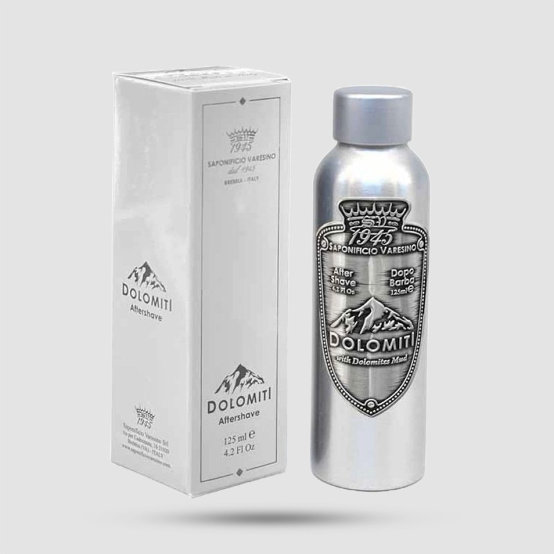 Aftershave Lotion - Saponificio Varesino - Dolomiti - in aluminium bottle 125ml