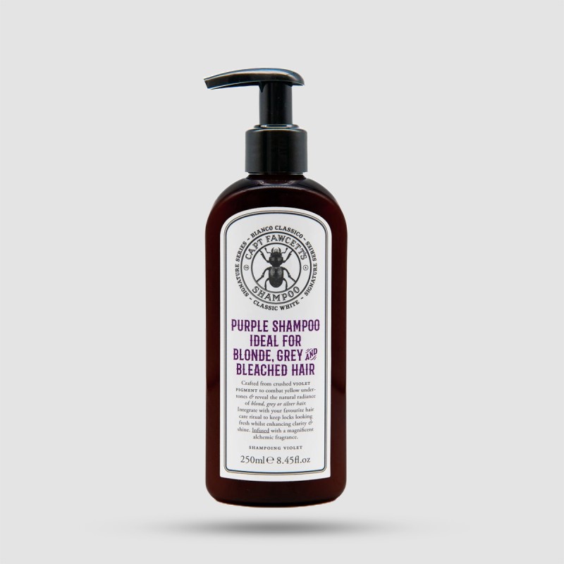 Captain Fawcett Bianco Classico Purple Shampoo 250ml