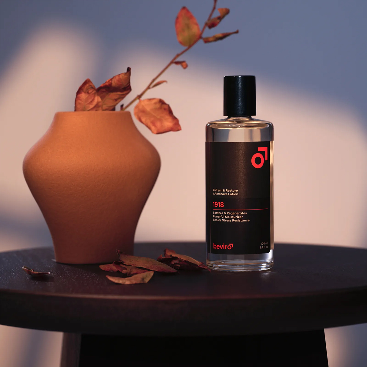 Beviro Refresh & Restore Aftershave Lotion 1918 100ml - Πικάντικο Aftershave με Aloe Vera