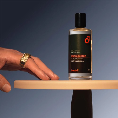 Beviro Metropolitan Refresh & Restore Aftershave Lotion 100ml - Fresh Aromatic