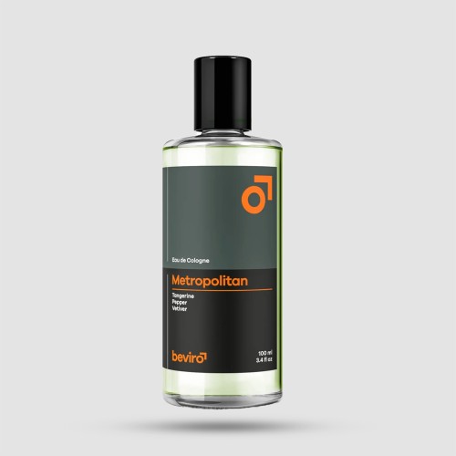 Beviro Metropolitan Eau de Cologne 100ml - Μοντέρνο Fresh Spicy Κολόνια