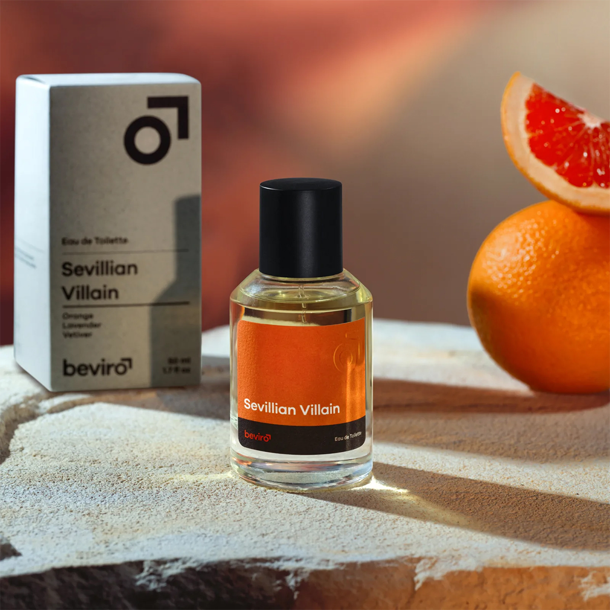 Beviro Sevillian Villain Eau de Toilette 50ml - Εσπεριδοειδές Γήινο Ανδρικό Άρωμα