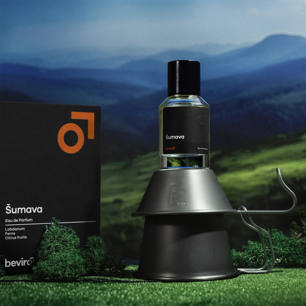 Beviro Šumava Eau de Parfum 50ml - Niche Woody Earthy Smoky