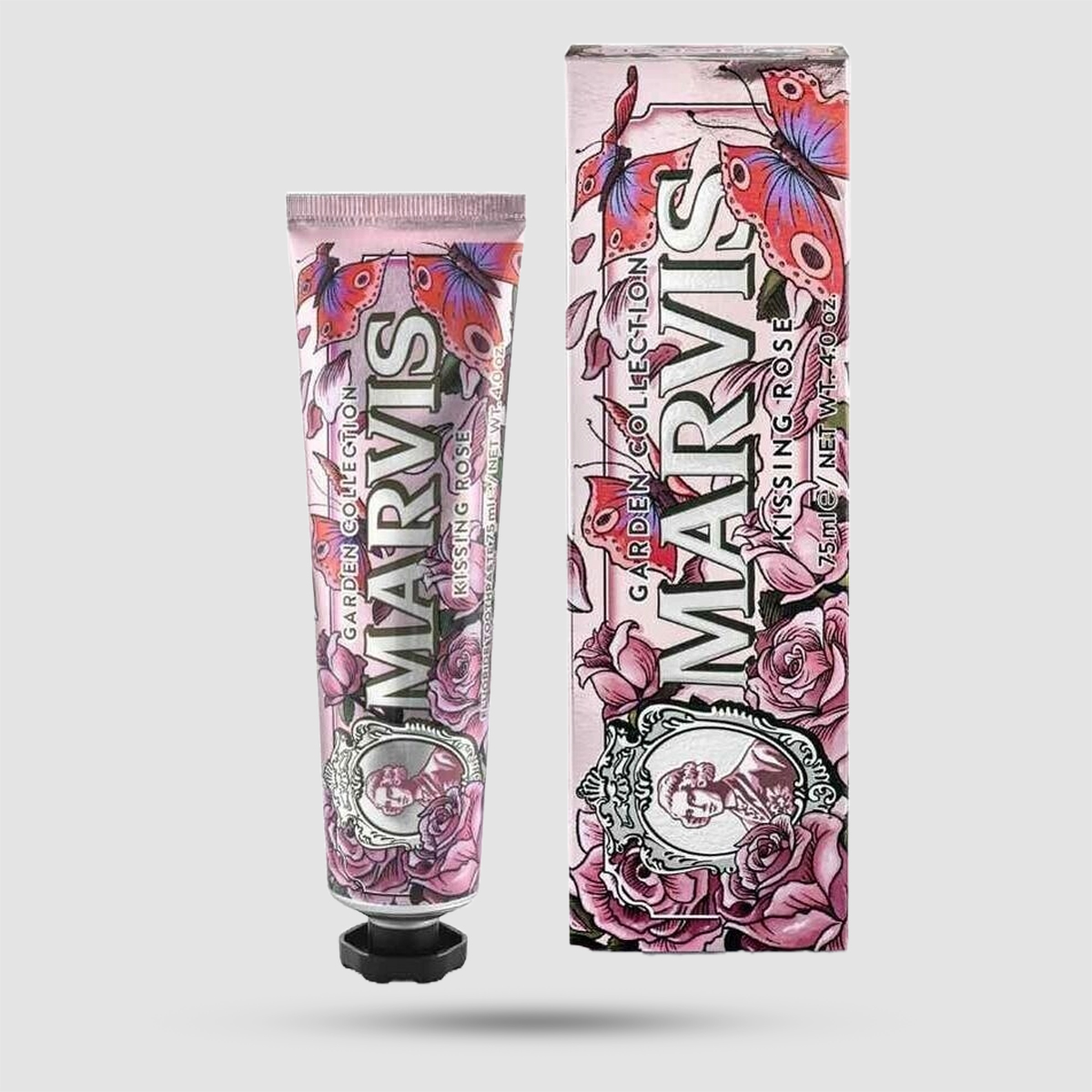 Marvis Kissing Rose Toothpaste 75ml - Limited Edition με Βουλγαρικό Τριαντάφυλλο