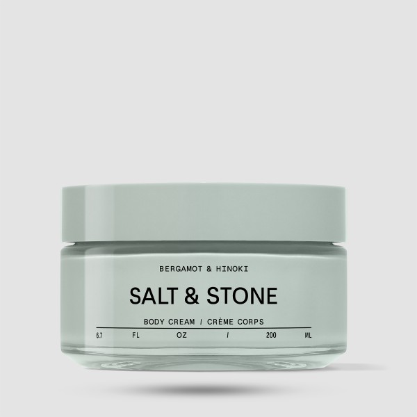 Salt & Stone Ενυδατική Κρέμα Σώματος Bergamot & Hinoki 200ml