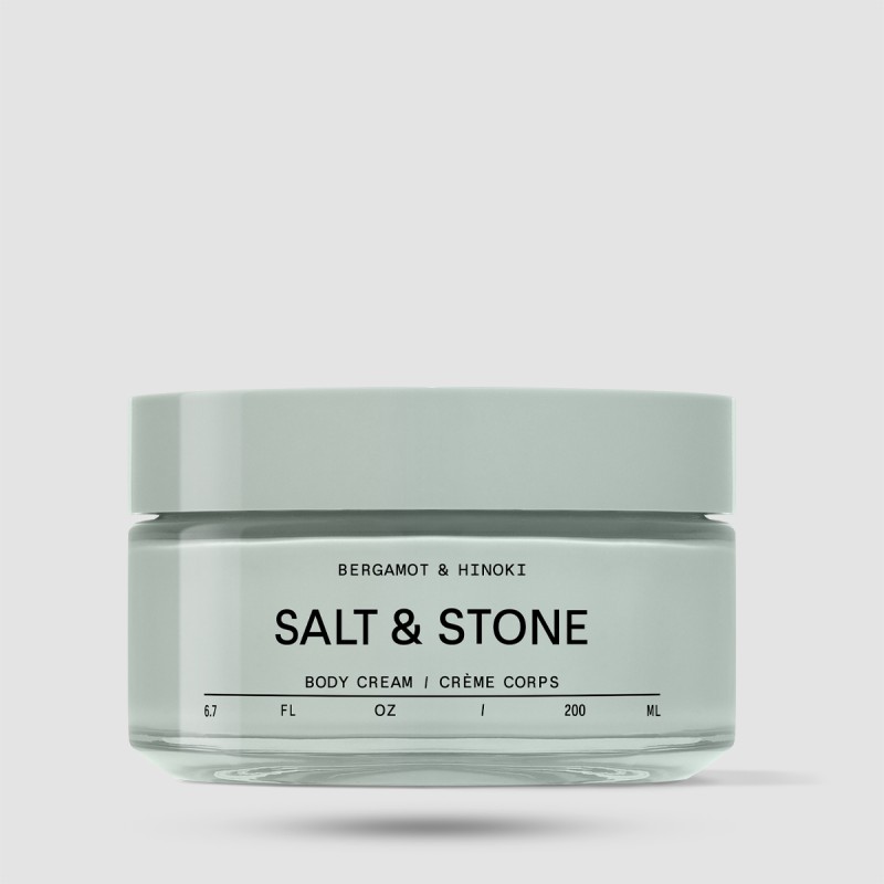 Salt & Stone Ενυδατική Κρέμα Σώματος Bergamot & Hinoki 200ml