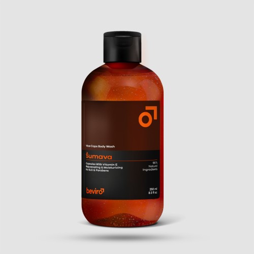 Beviro Vitae Caps Body Wash Sumava 250ml — Αφρόλουτρο με Κάψουλες Βιταμίνης Ε