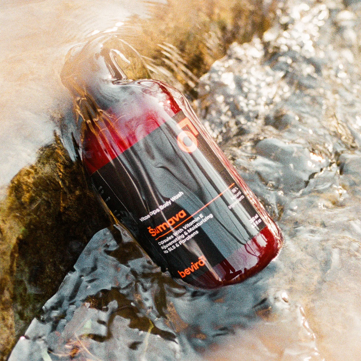 Beviro Vitae Caps Body Wash Sumava 250ml — Αφρόλουτρο με Κάψουλες Βιταμίνης Ε