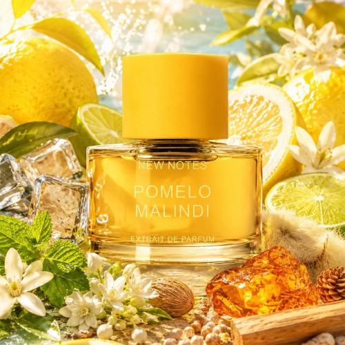 New Notes Pomelo Malindi Extrait de Parfum 50ml - Πομέλο Γιούζου Λευκό Κεχριμπάρι