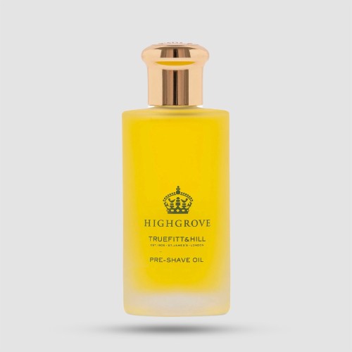 Truefitt & Hill Highgrove Luxury Pre-Shave Oil 60ml - 10 Essential Oils Cedar Lavender Vetiver