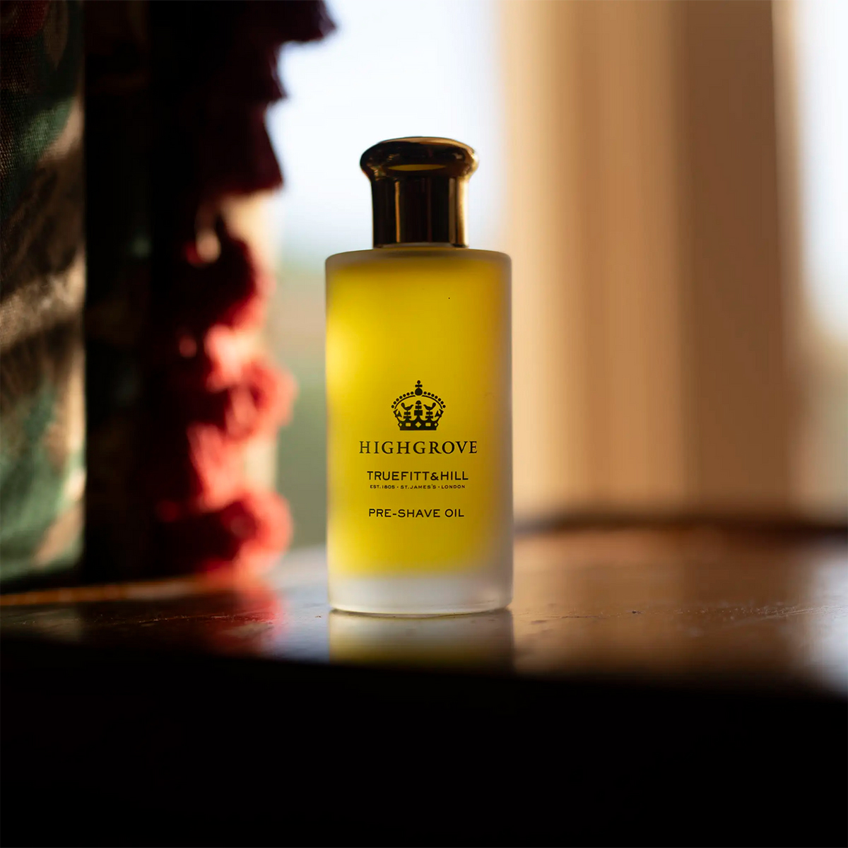 Truefitt & Hill Highgrove Luxury Pre-Shave Oil 60ml - 10 Essential Oils Cedar Lavender Vetiver