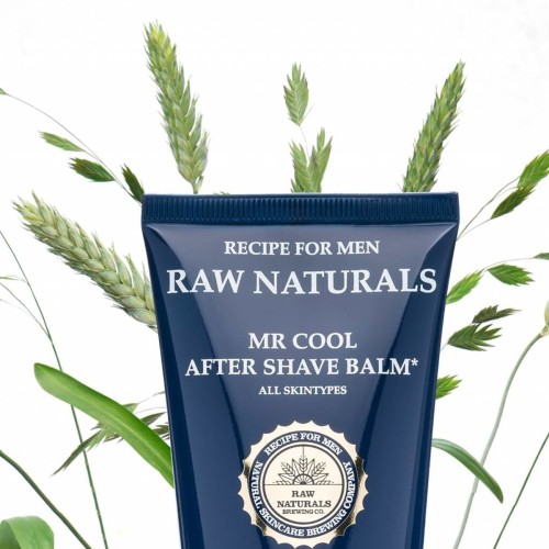 Raw Naturals Mr Cool After Shave Balm 100ml - Βάλσαμο Ξυρίσματος με Μενθόλη & Αλλαντοΐνη