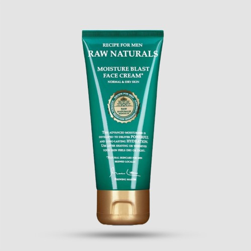 Raw Naturals Moisture Blast Face Cream 100ml - Ενυδατική Κρέμα Προσώπου για Ξηρό Δέρμα