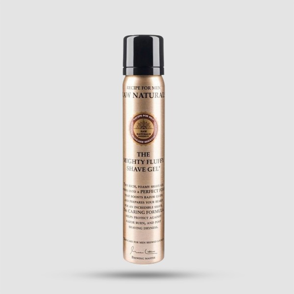 Raw Naturals The Mighty Fluffy Shave Gel 75ml - Τζελ Ξυρίσματος