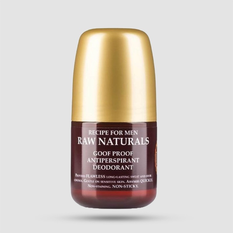 Raw Naturals Goof Proof Antiperspirant Deodorant 60ml - Αποσμητικό Roll-On