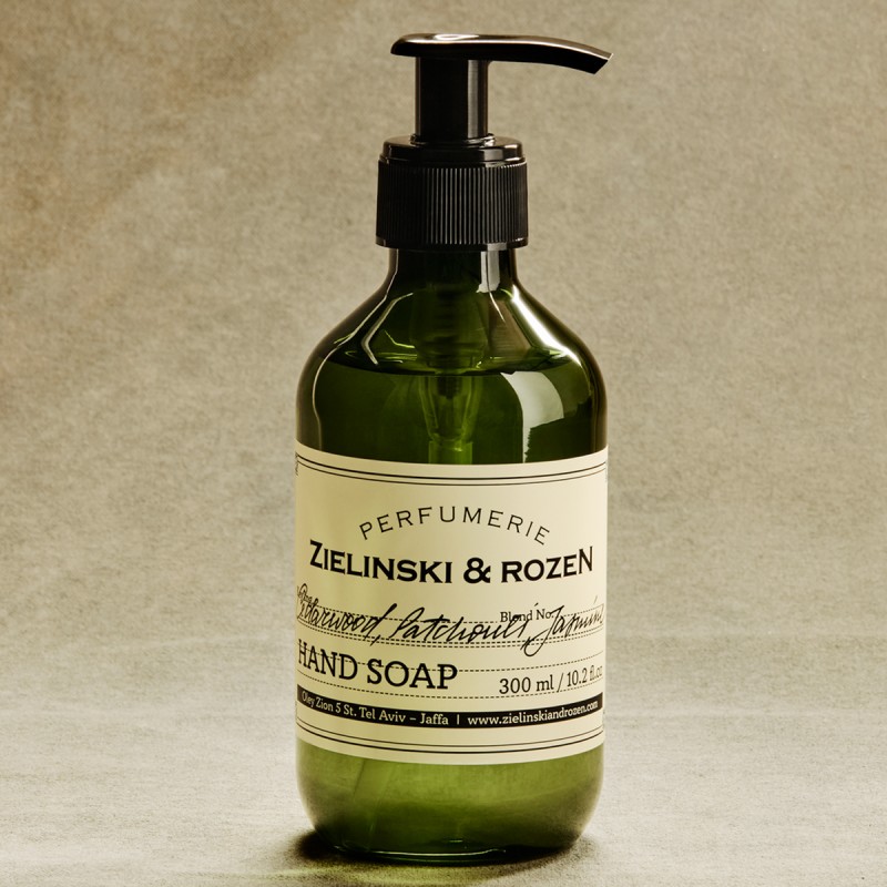 Υγρό Σαπούνι Cedarwood, Patchouli, Jasmine 300ml – Zielinski & Rozen
