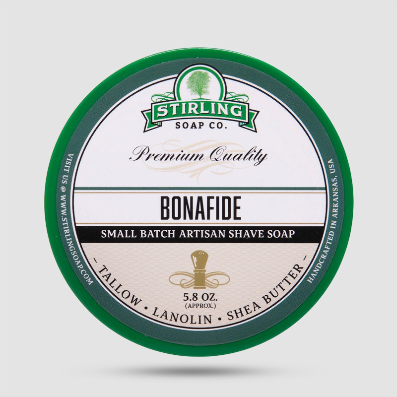 Σαπούνι Ξυρίσματος - Stirling Soap Company - Bonafide 155g