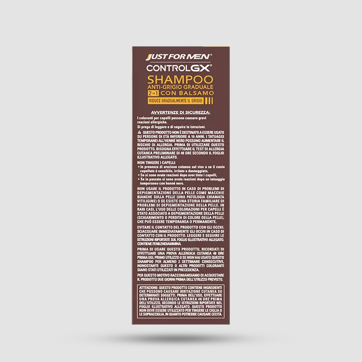 Just For Men Control GX 2-in-1 Shampoo & Conditioner 118ml - Σαμπουάν σταδιακής βαφής με conditioner