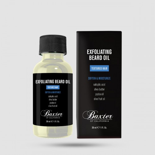 Exfoliating Beard Oil Baxter Of California - Λάδι Γένια - Απολεπιστικό με σαλικυλικό οξύ