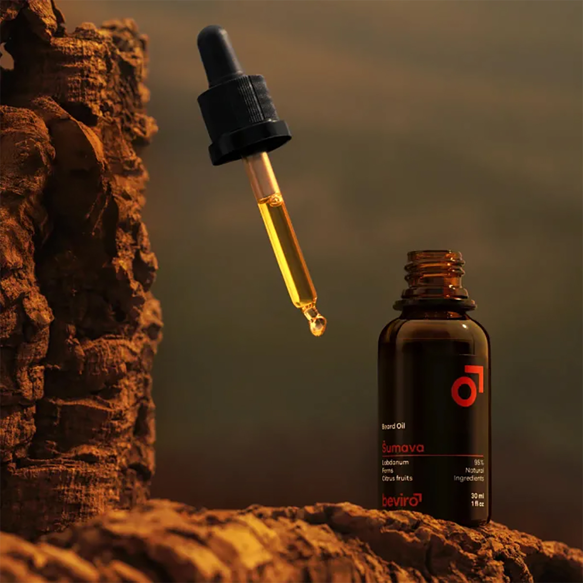 Λάδι Για Γένια Beviro Sumava 30ml - Grooming - 5 φυσικά έλαια για θρέψη