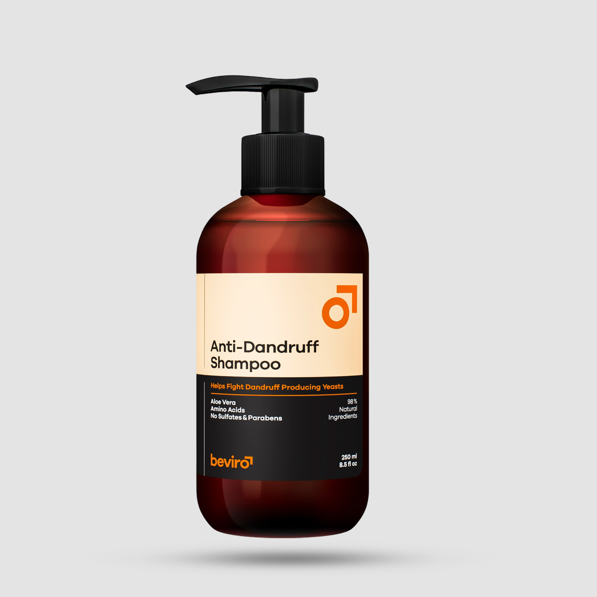 Σαμπουάν Beviro Natural - Grooming - Κατά της πιτυρίδας με φυσικά συστατικά