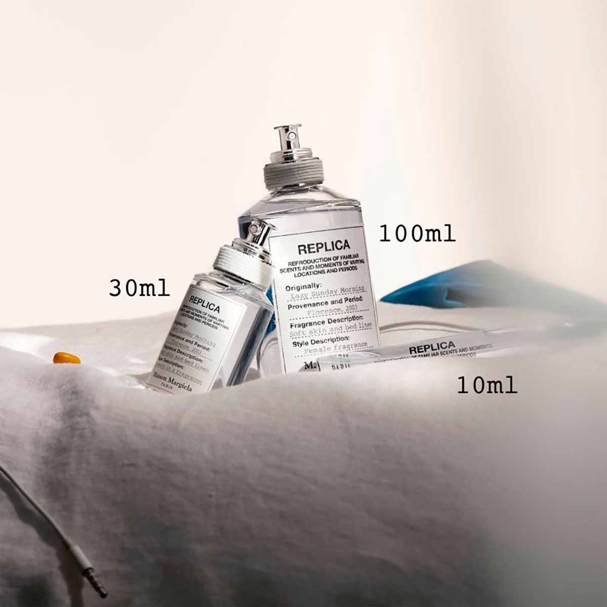 Replica Lazy Sunday Morning Maison Margiela - Eau de Toilette - Φρέσκο φλοράλ unisex άρωμα