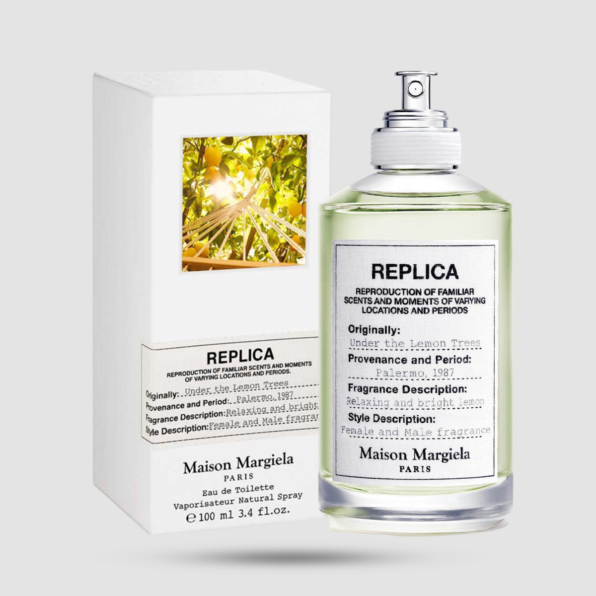 Replica Under The Lemon Trees Maison Margiela - Eau De Toilette - Unisex άρωμα εσπεριδοειδών