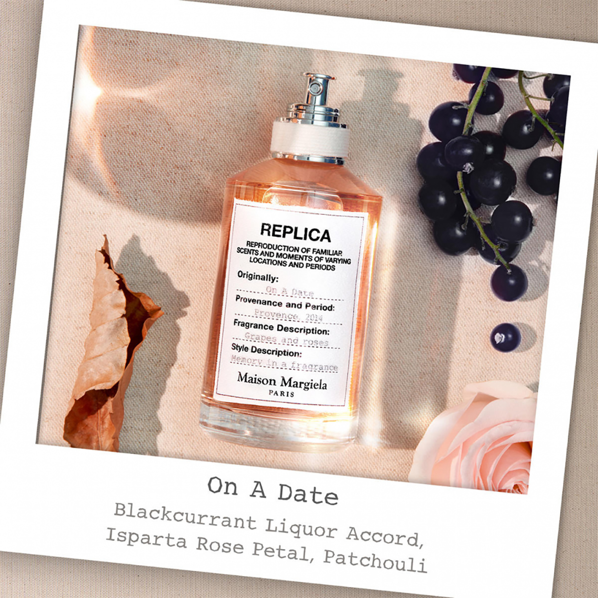 Replica On A Date Maison Margiela - Eau De Toilette - Unisex floral fruity άρωμα