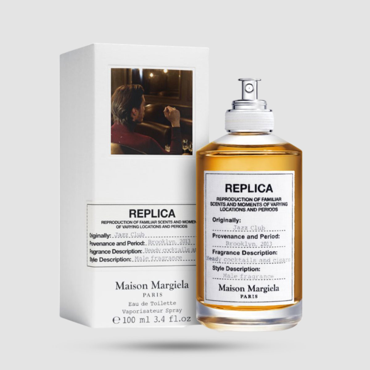 Replica Jazz Club Maison Margiela - Ανδρικό Άρωμα - Δερμάτινο με νότες καπνού
