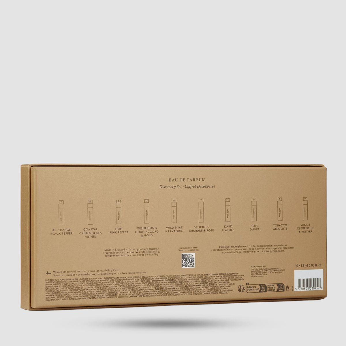 Eau De Parfum Discovery Set Molton Brown - Fragrance - 10 μινιατούρες αρωμάτων