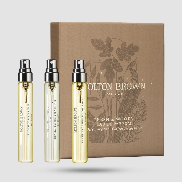Eau De Parfum - Molton Brown - Fresh & Woody Discovery Set 3 x 7.5ml