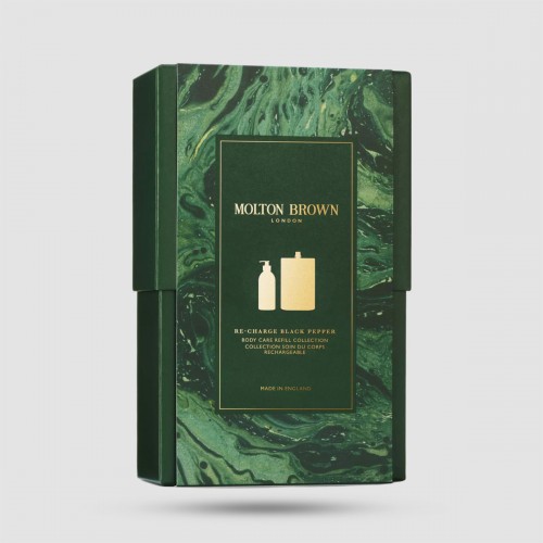 Re-charge Black Pepper Body Care Refill Gift Set Molton Brown - Ανδρική περιποίηση σώματος - Επαναγεμιζόμενο σετ δώρου