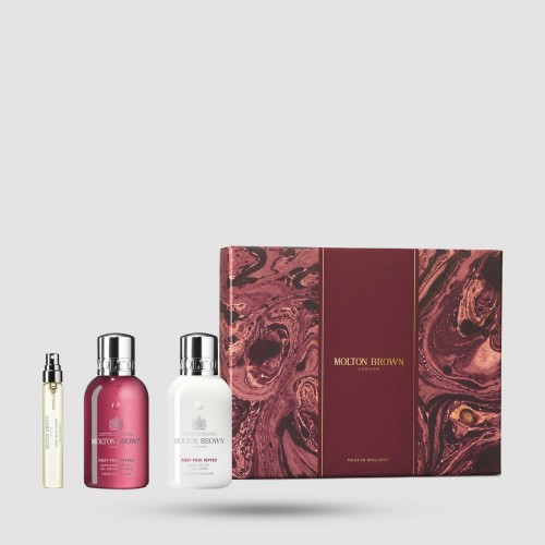 Fiery Pink Pepper Travel Gift Set Molton Brown - Grooming - Woody άρωμα με pink pepper