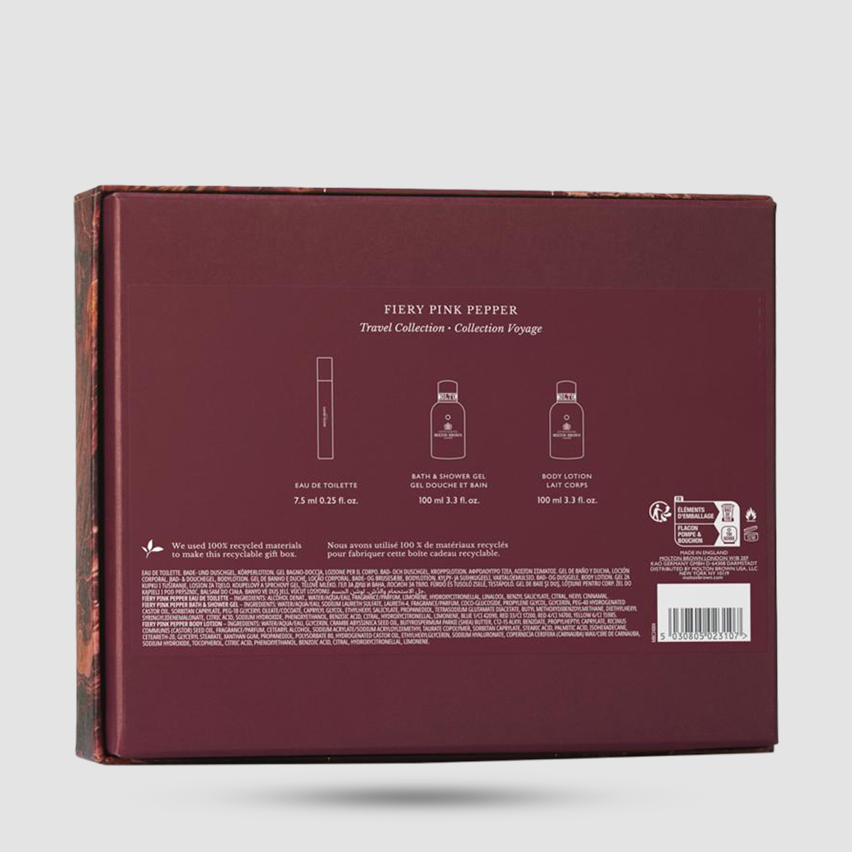 Fiery Pink Pepper Travel Gift Set Molton Brown - Grooming - Woody άρωμα με pink pepper