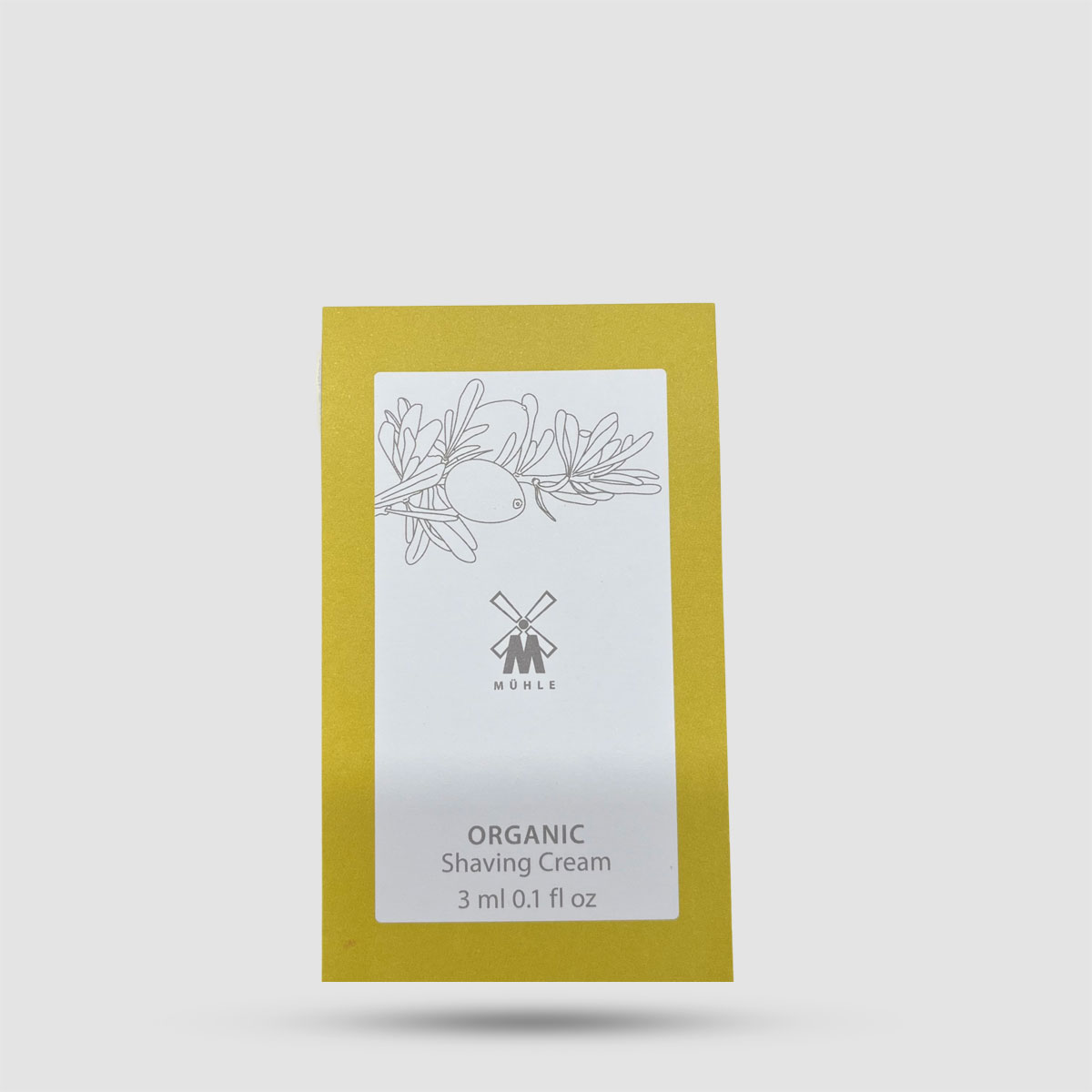 Κρέμα Ξυρίσματος Muhle Organic 3ml - Skincare - Βιολογική με έλαιο αργκάν