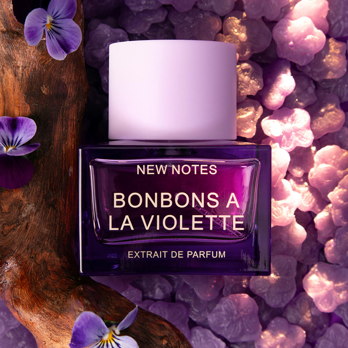 Extrait De Parfum Bonbons A La Violette NEW NOTES - Oriental Floral Άρωμα - Γλυκές νότες βιολέτας