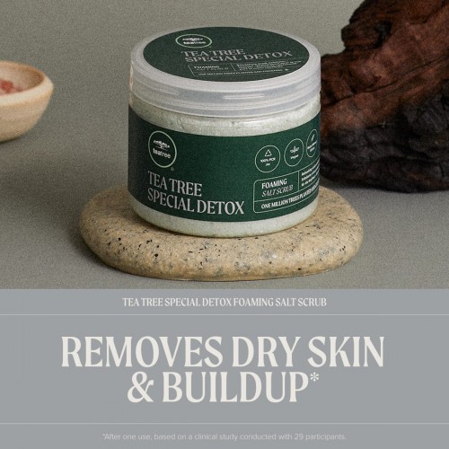 Tea Tree Special Detox Paul Mitchell - Απολεπιστικό Scrub Τριχωτού - Ηφαιστειακή Άμμο