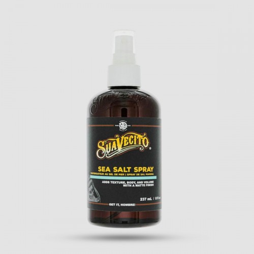 Sea Salt Spray Suavecito - Grooming Spray - Φυσική υφή και όγκος με θαλασσινό αλάτι