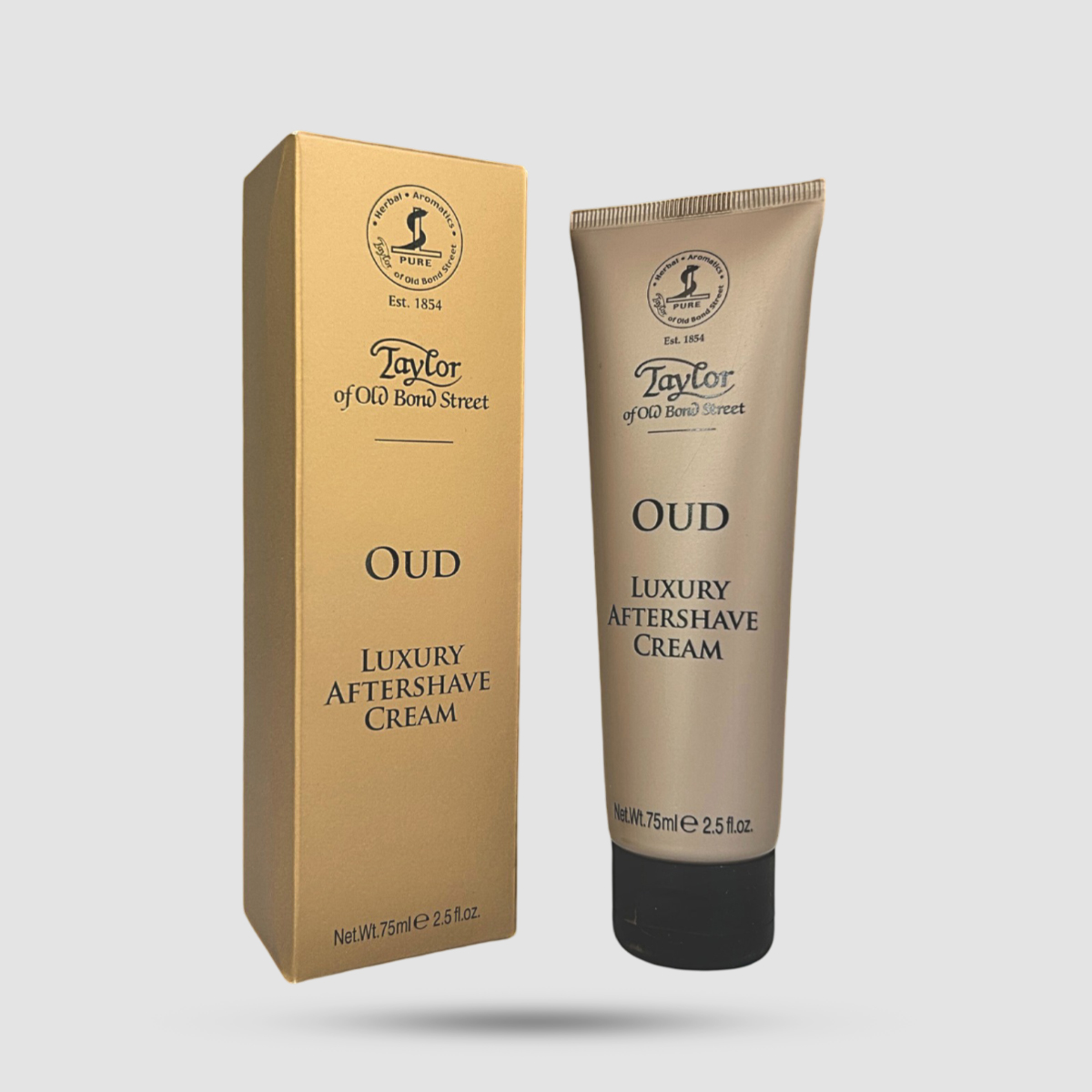 Luxury Aftershave Cream Oud Taylor Of Old Bond Street - Aftershave - Alcohol-free με ενυδατικά συστατικά