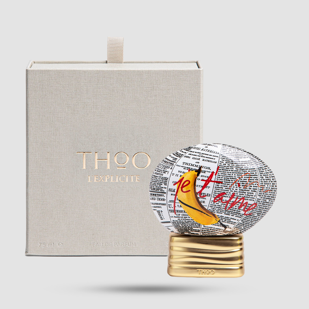 L'Explicite The House of Oud - Eau de Parfum 75ml - Gourmand fragrance with banana bread